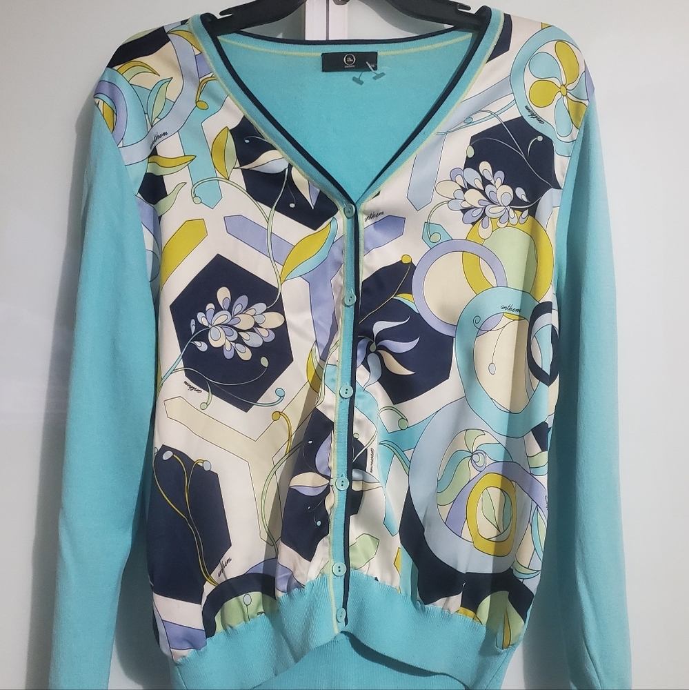 Floral Sweater BNWOT Sz M